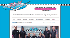 Desktop Screenshot of franksautorepair.net